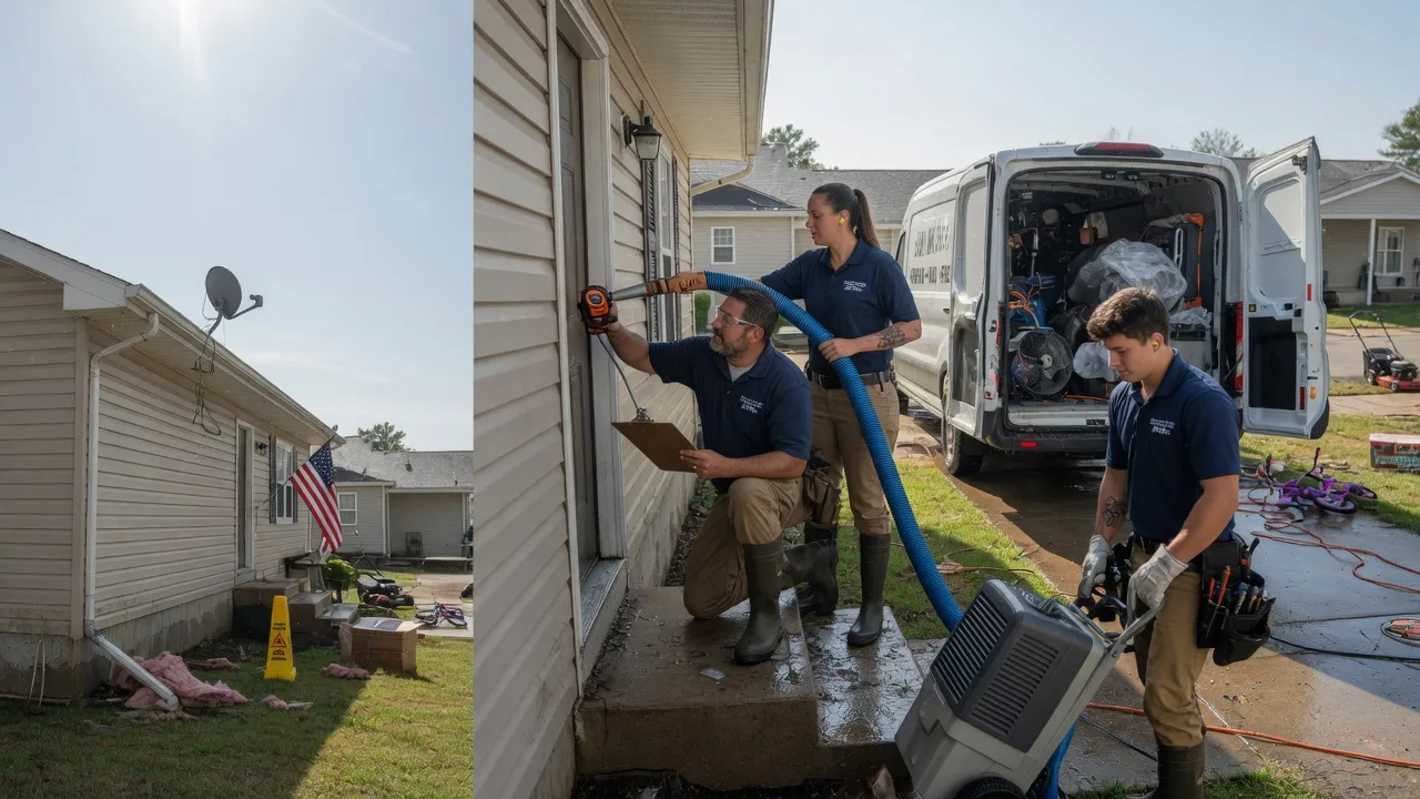 Ceiling Water Damage Restoration in Factoryville, PA near me